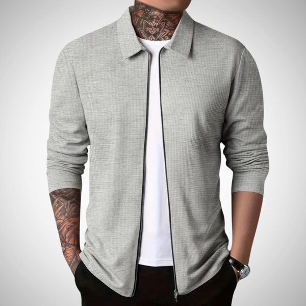 Oscar | Men's Lightweight Zip-Up Cardigan