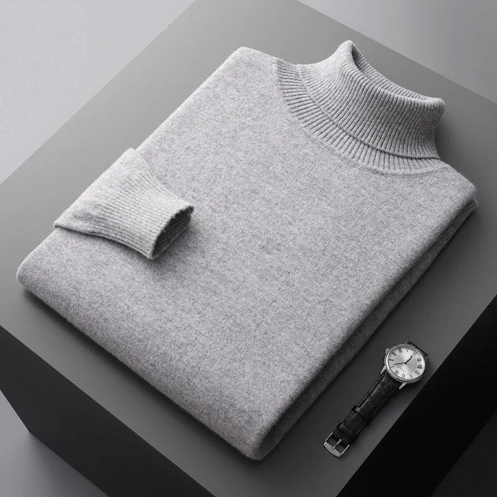 Men's Cashmere Turtleneck Sweater | Premium Quality