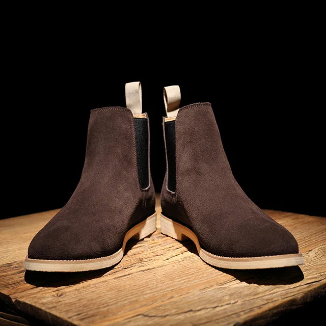 William | Men's Suede Chelsea Boots
