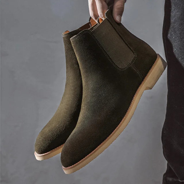 William | Men's Suede Chelsea Boots