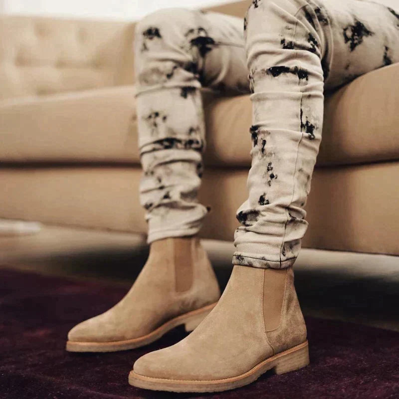 William | Men's Suede Chelsea Boots