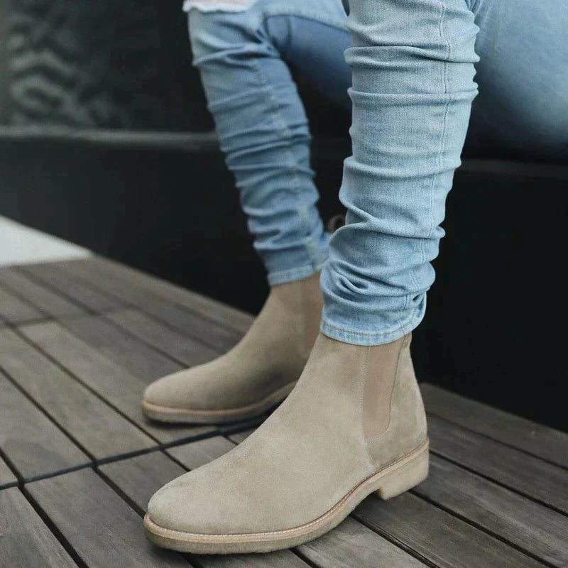 William | Men's Suede Chelsea Boots