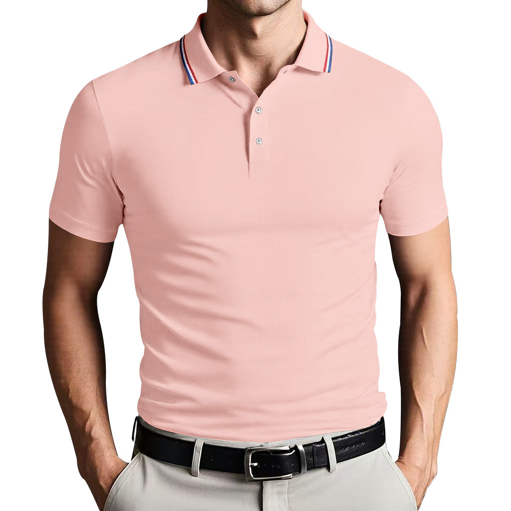Tailored Polo Shirt with Modern Design
