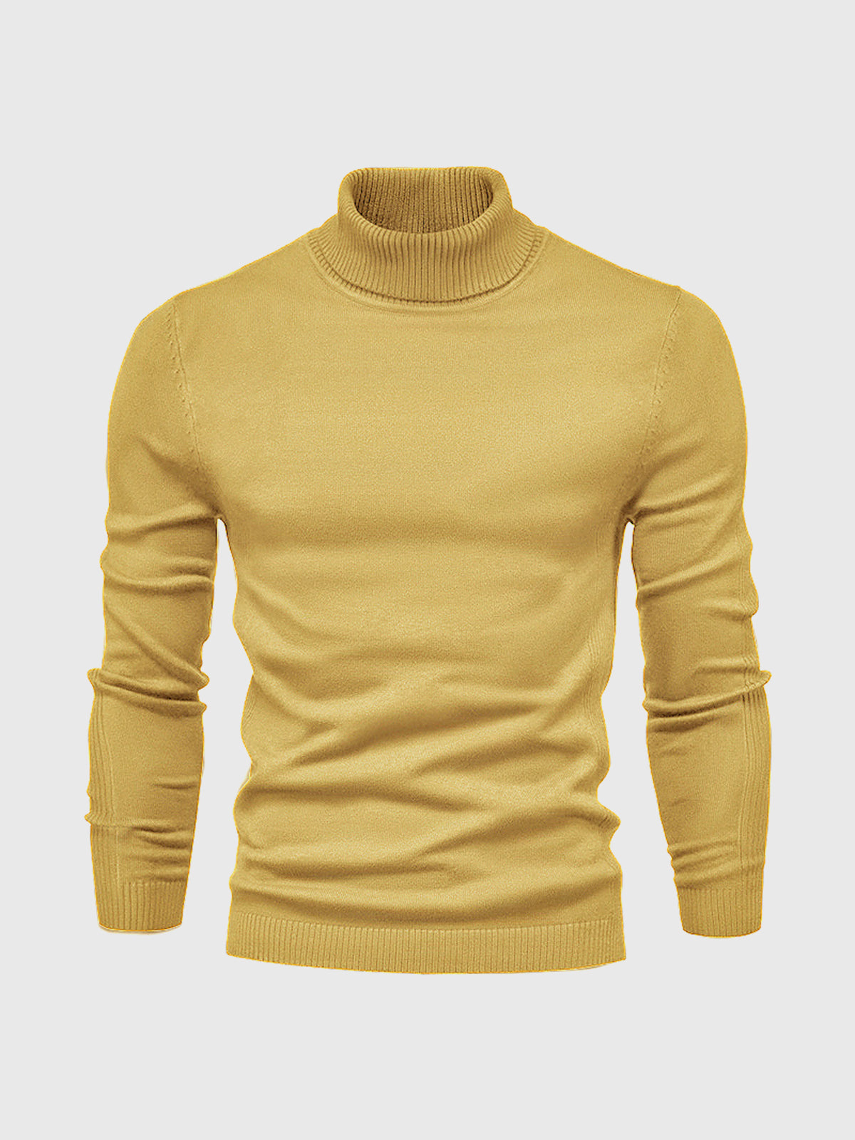 Men's Turtleneck Sweater | Machine Washable
