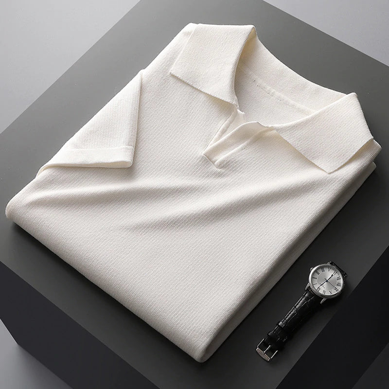 Timeless Cotton Blend Polo for Men