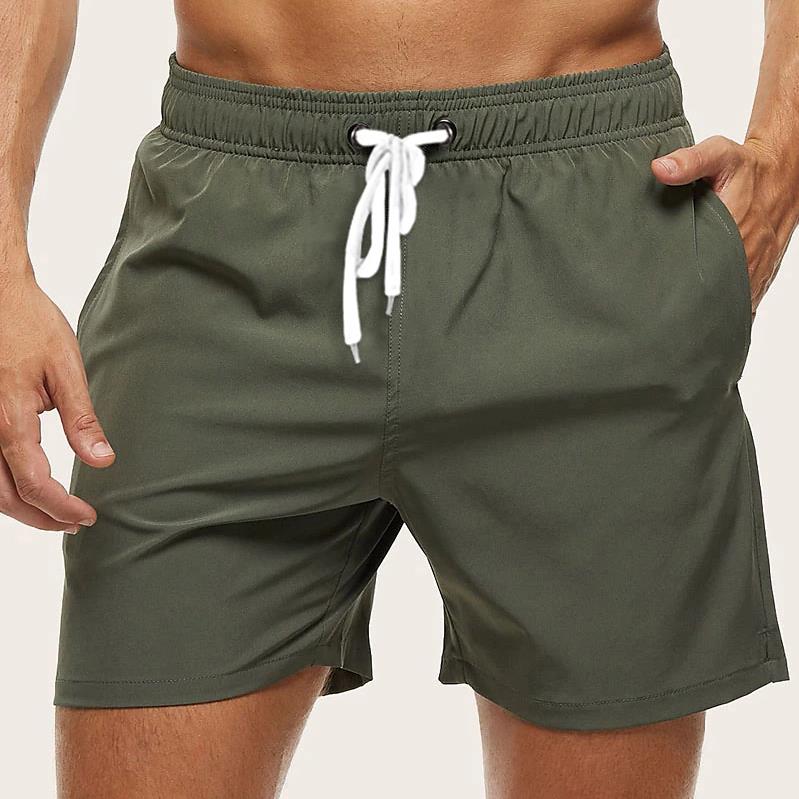 Men's Quick-Dry Swim Shorts with Style