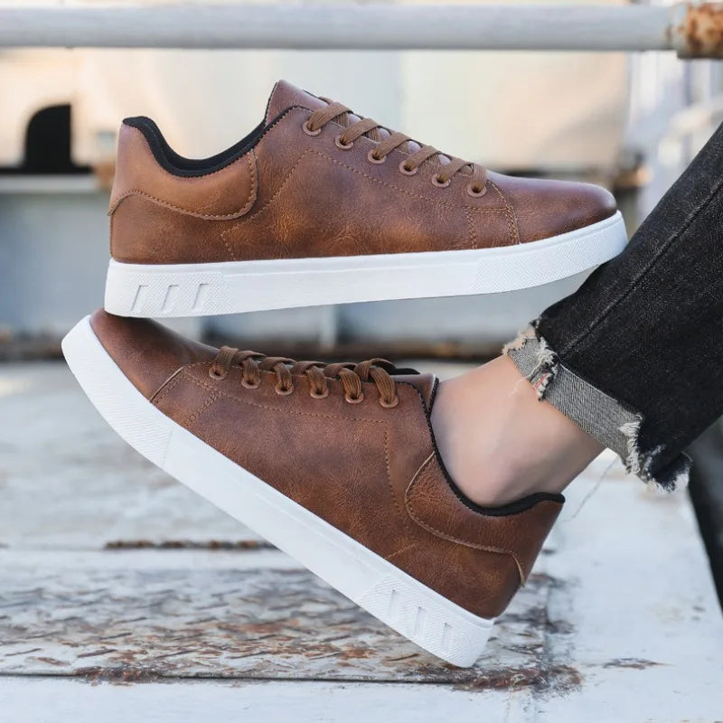 Thomas | Men's Classic Leather Sneakers