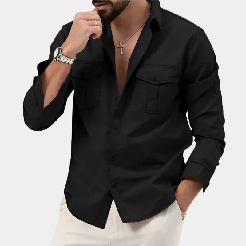 Versatile Long Sleeve Shirt for Men