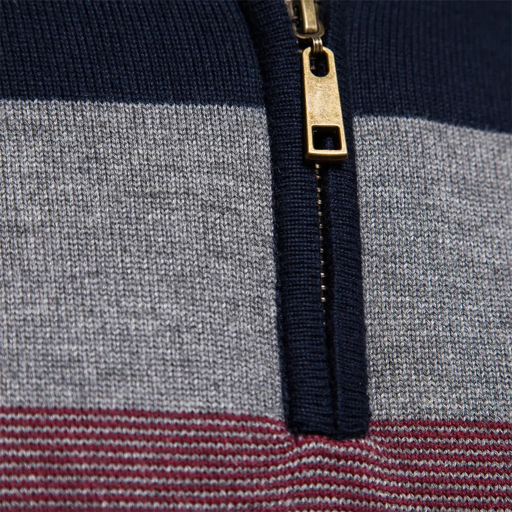 Men's Quarter-Zip Sweater