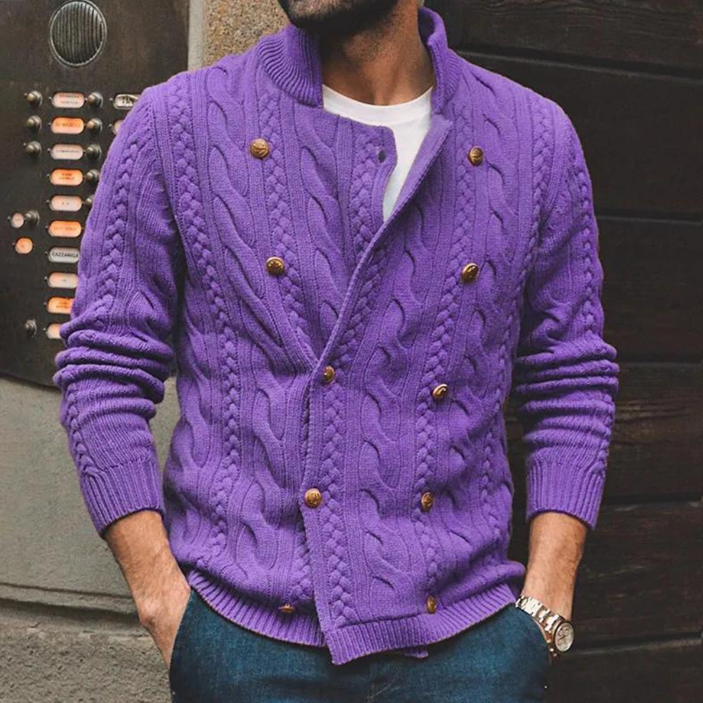 Alfred | Modern Men's Cardigan Sweater