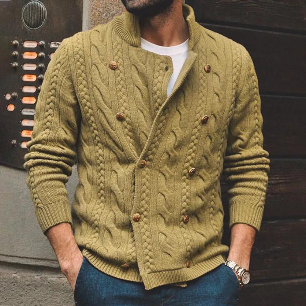 Alfred | Modern Men's Cardigan Sweater