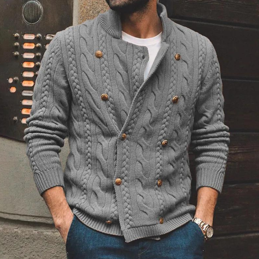 Alfred | Modern Men's Cardigan Sweater