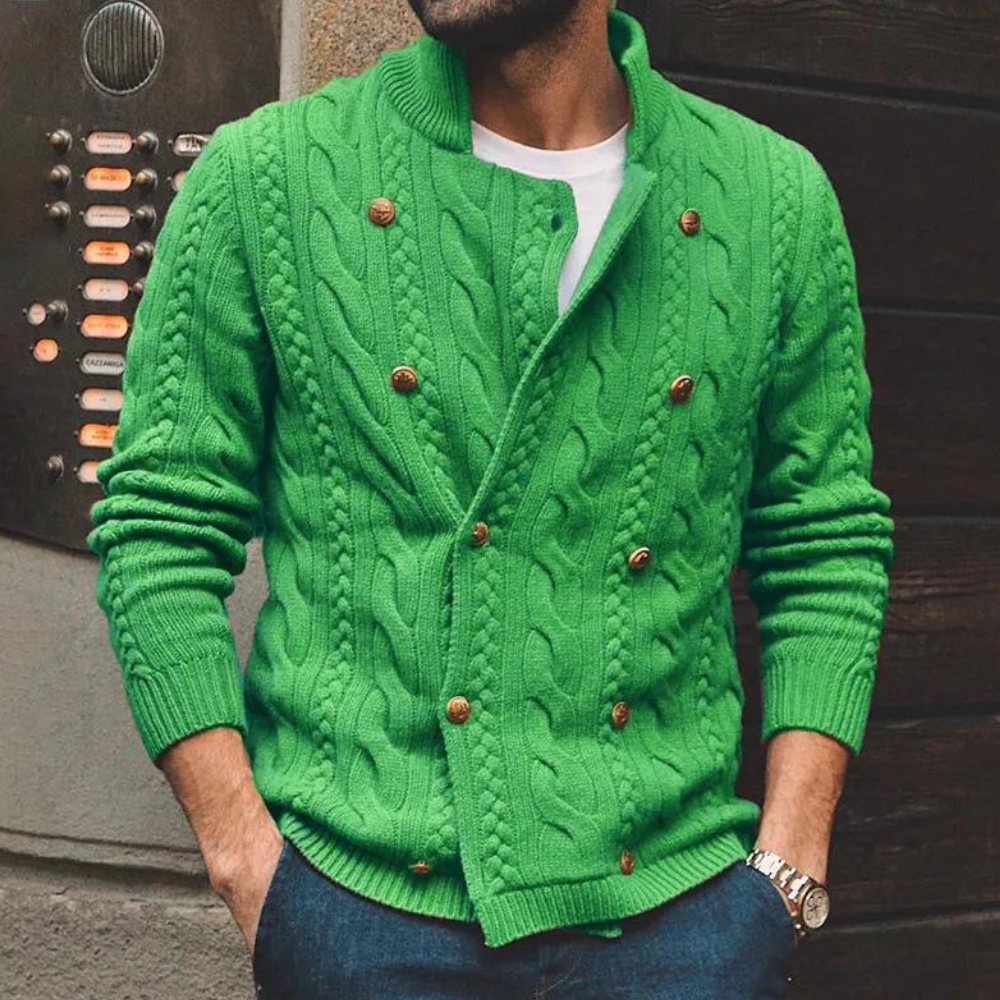 Alfred | Modern Men's Cardigan Sweater