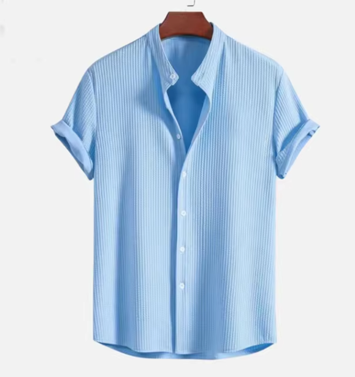 Lightweight Button-Up Linen Top