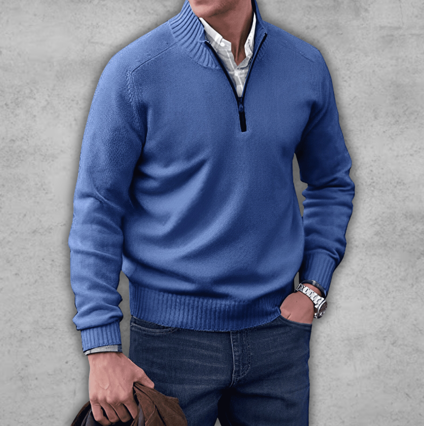 Men's Cotton Sweater | Elegant Design