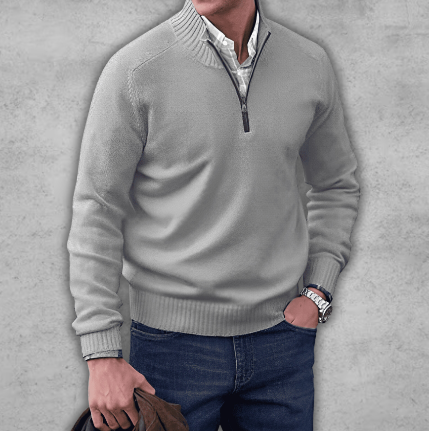 Men's Cotton Sweater | Elegant Design