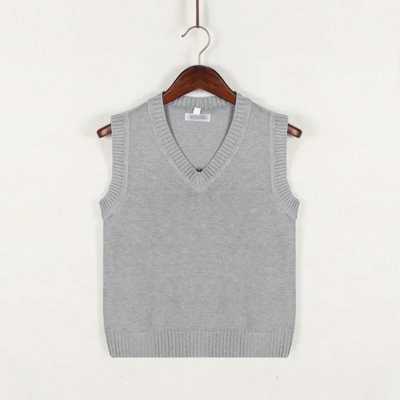 Men's V-Neck Sleeveless Sweater