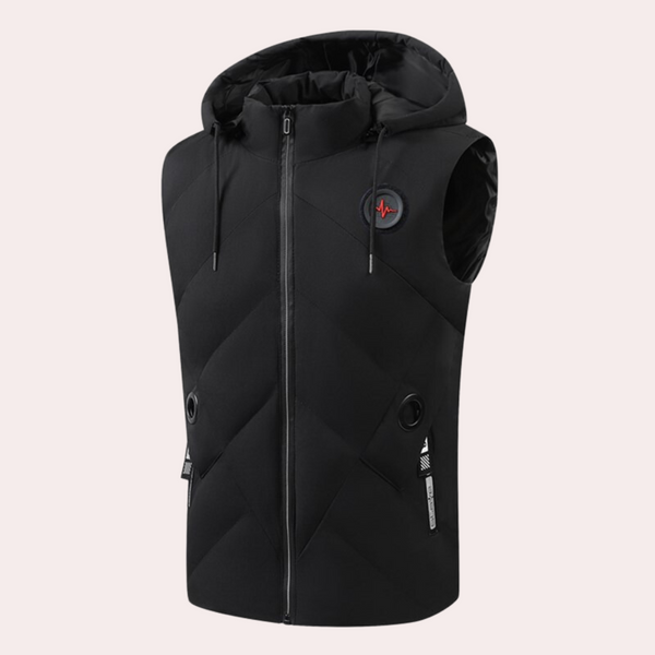 Men's Gilet with Hood