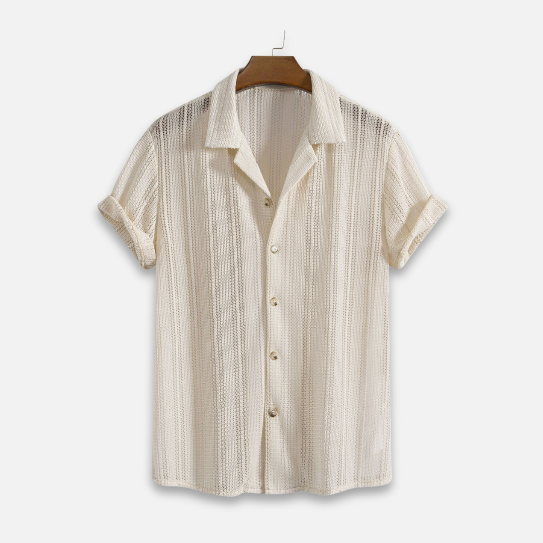 Striped Shirt with Modern Design