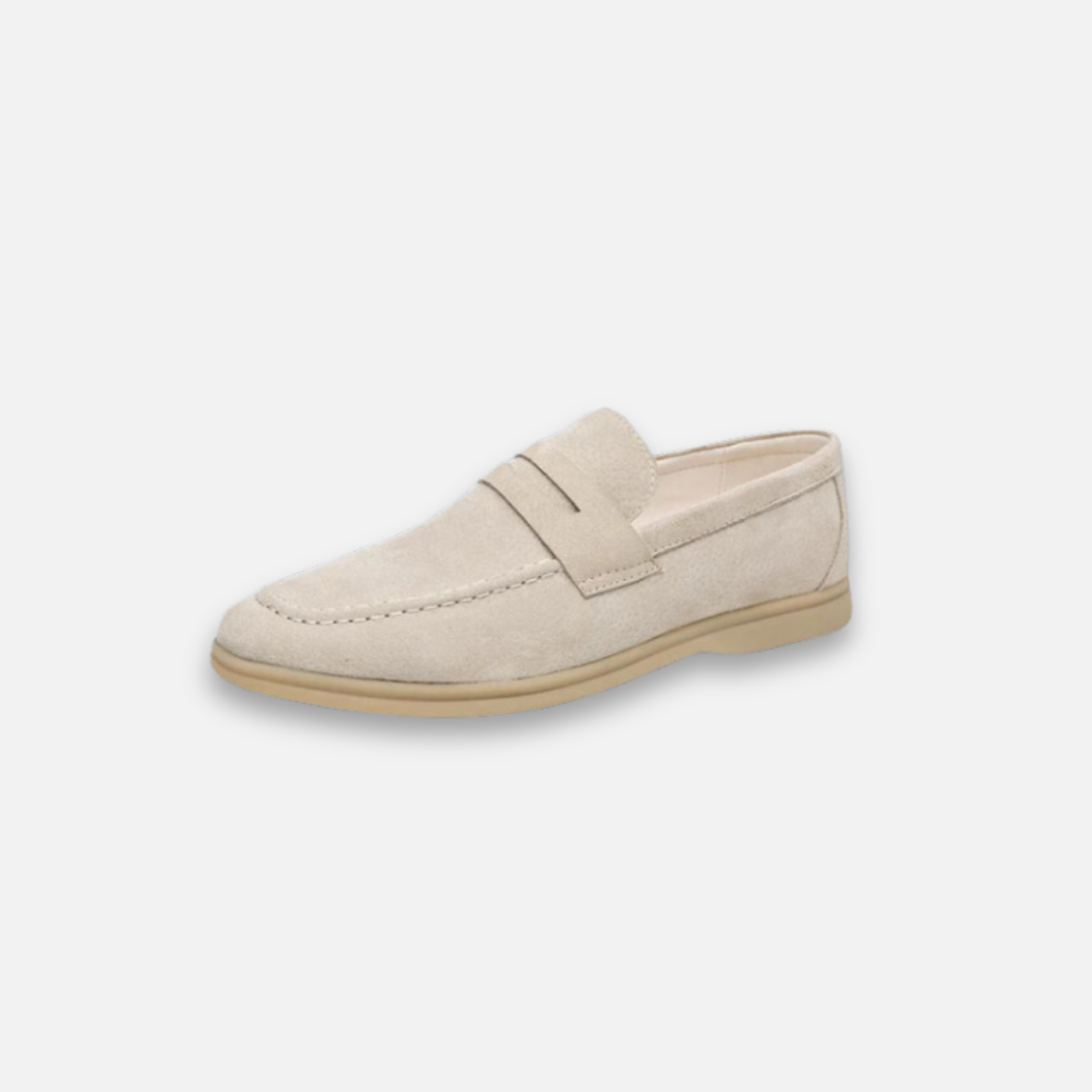 Vintage Suede Loafers