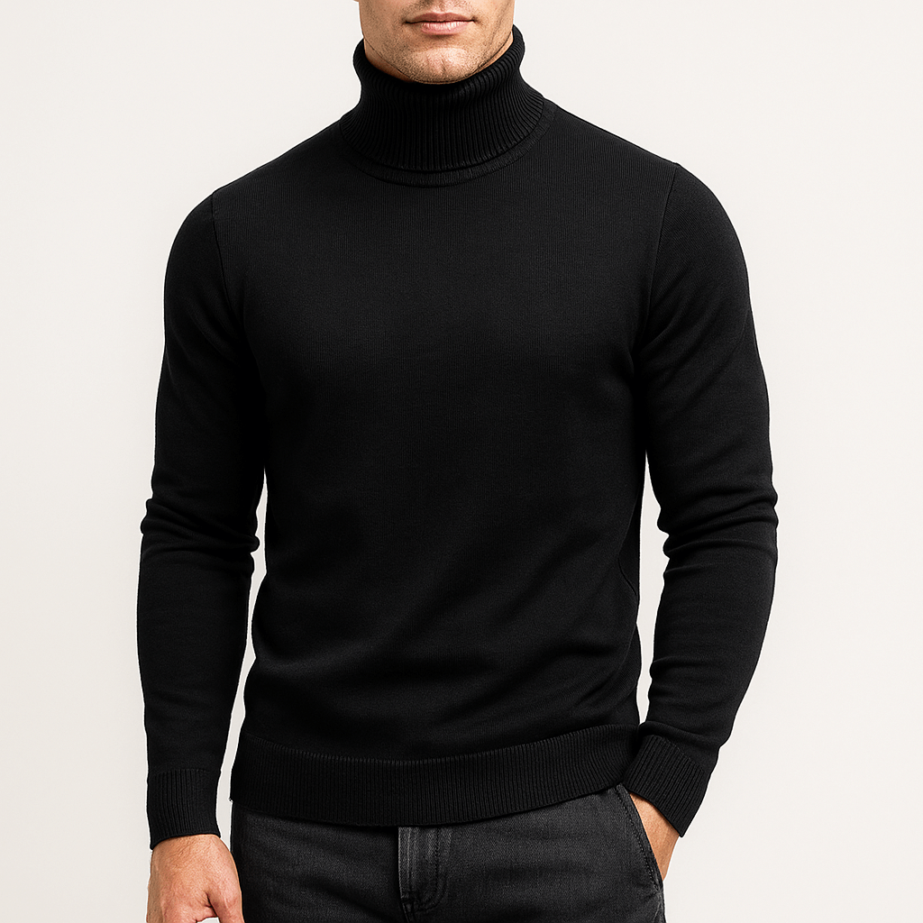 Caleb | Men's Cozy Turtleneck Sweater