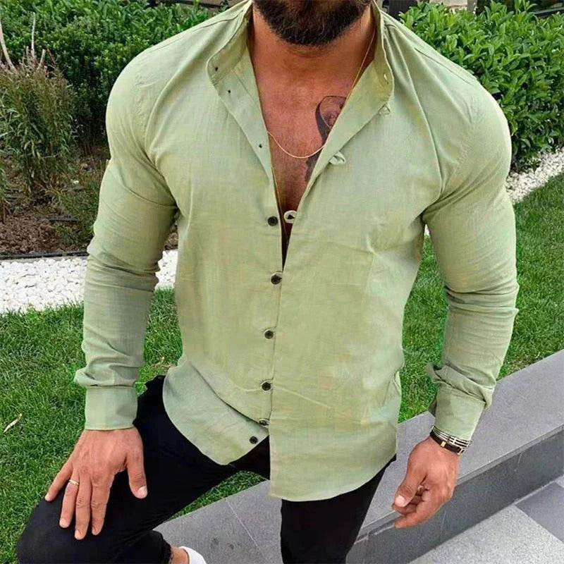 Lightweight Linen Shirt with Classic Appeal