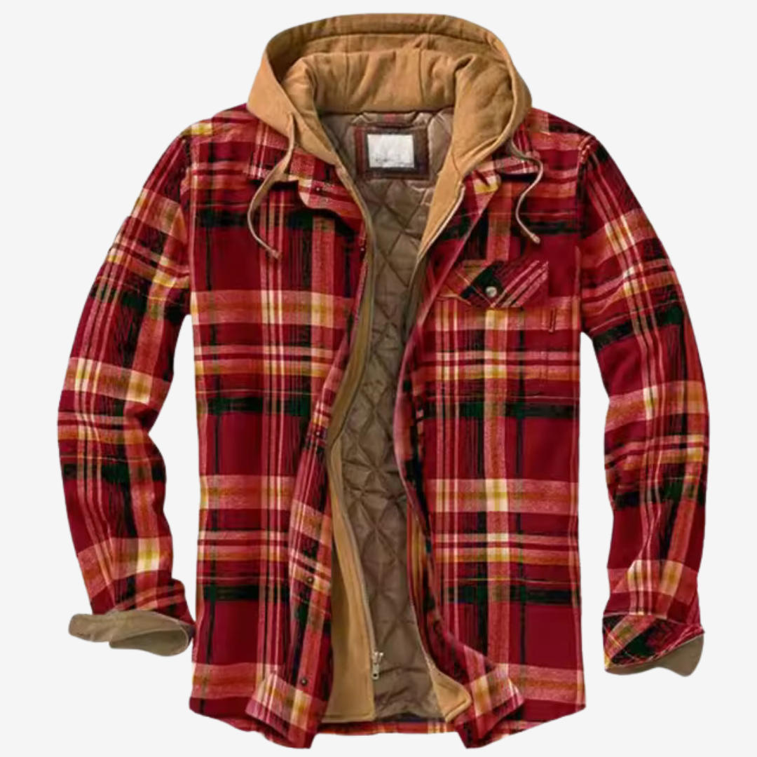 Men's Elegant Plaid Shacket