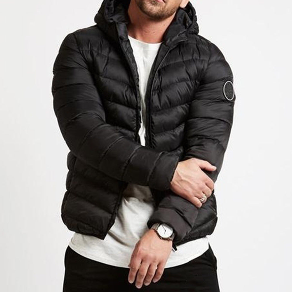 Alex | Men's Hooded Puffer Winter Jacket