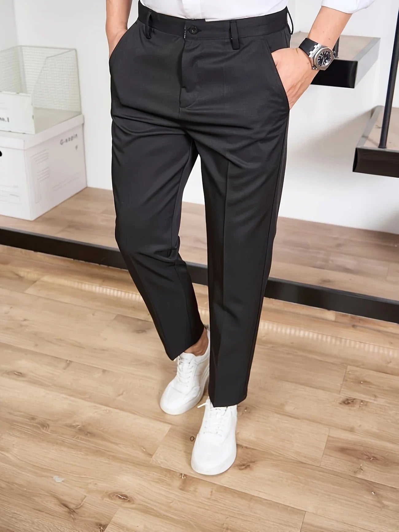 Alessandro | Wide Business Casual Pants