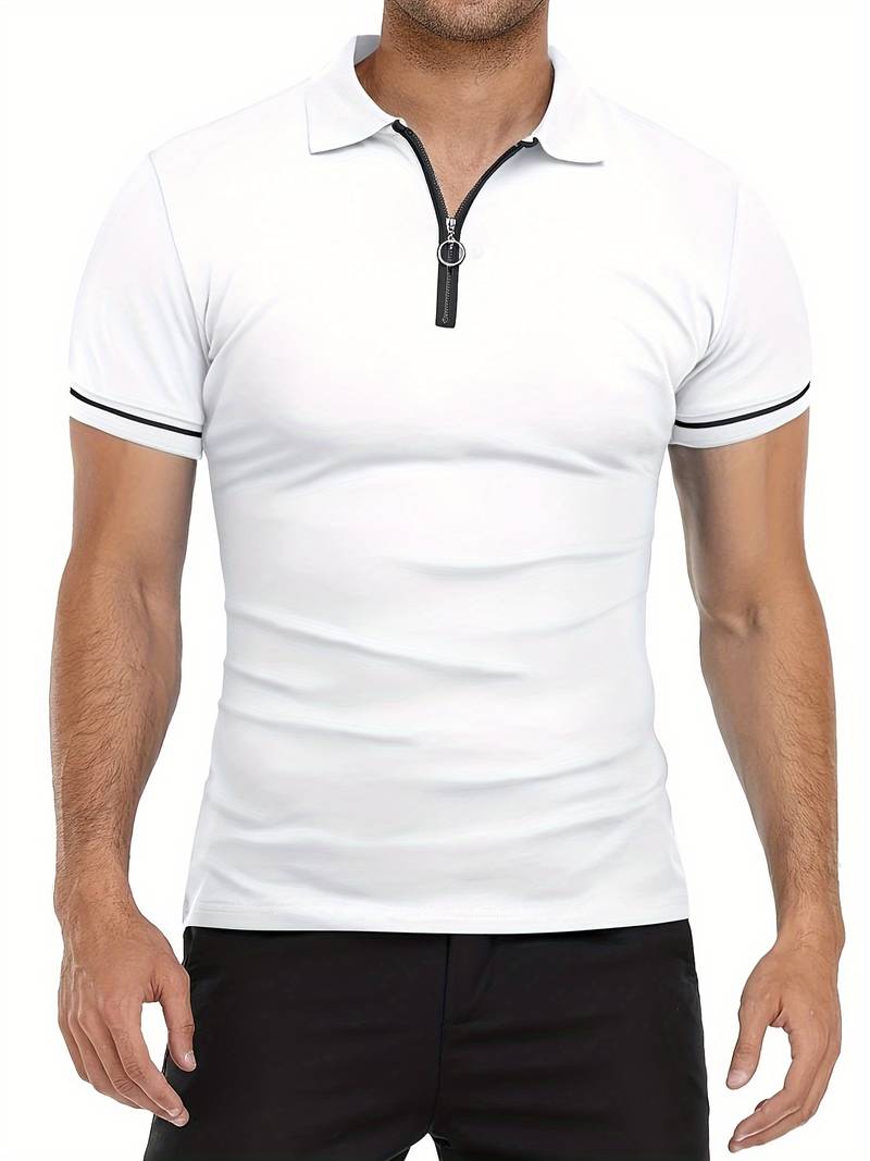 Tailored Cotton Polo Shirt for Men