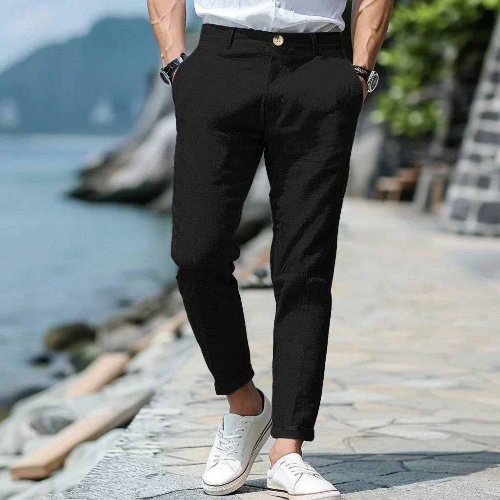 Giovanni | Summer linen pants