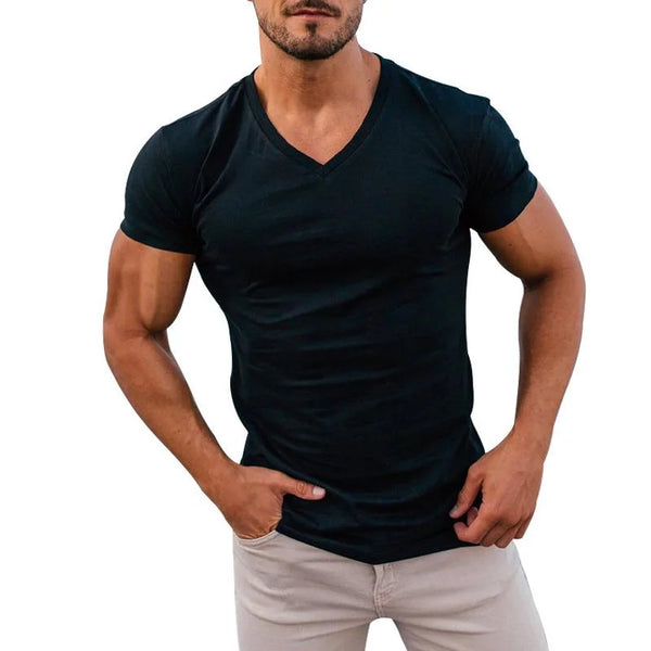 Slim-Fit V-Neck T-Shirt