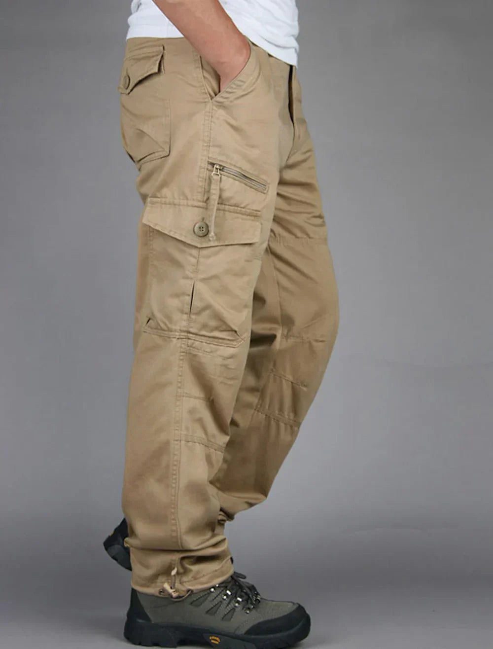 Rowan | Men's Regular-Fit Cargo Pants with Pockets
