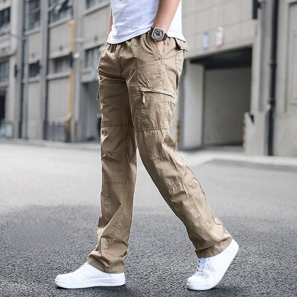 Oscar | Men's Straight-Leg Cargo Pants with Pockets
