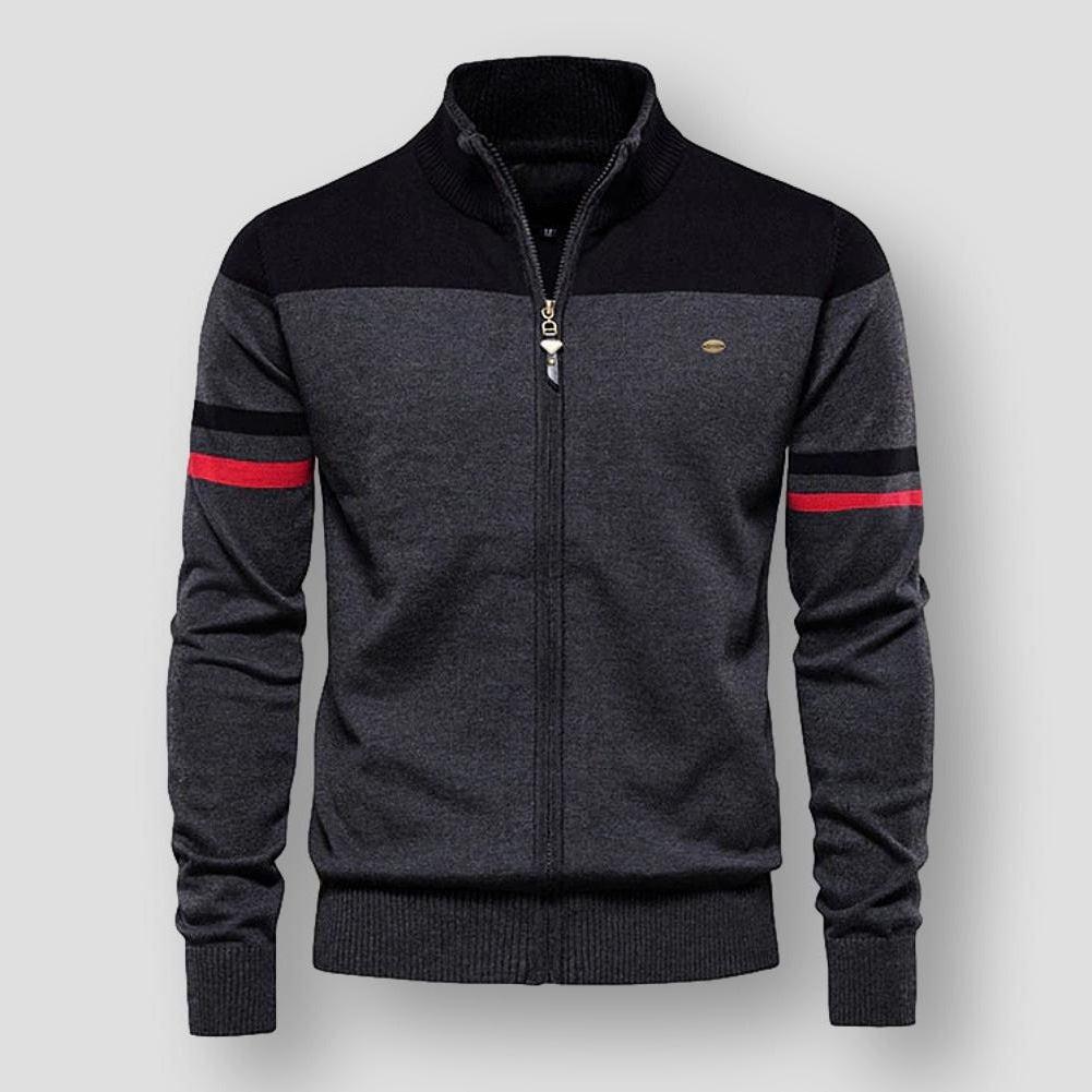 Nigel | Men's Winter Zip Cardigan Sweater