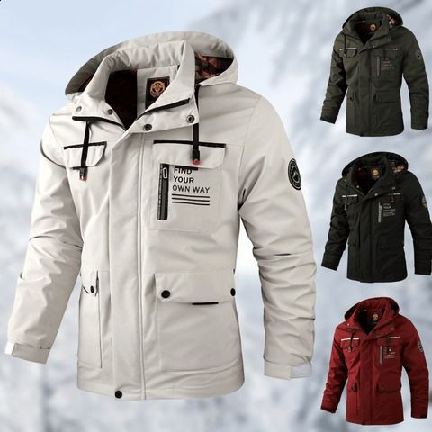 Lucas | Men's Waterproof Windproof Winter Jacket