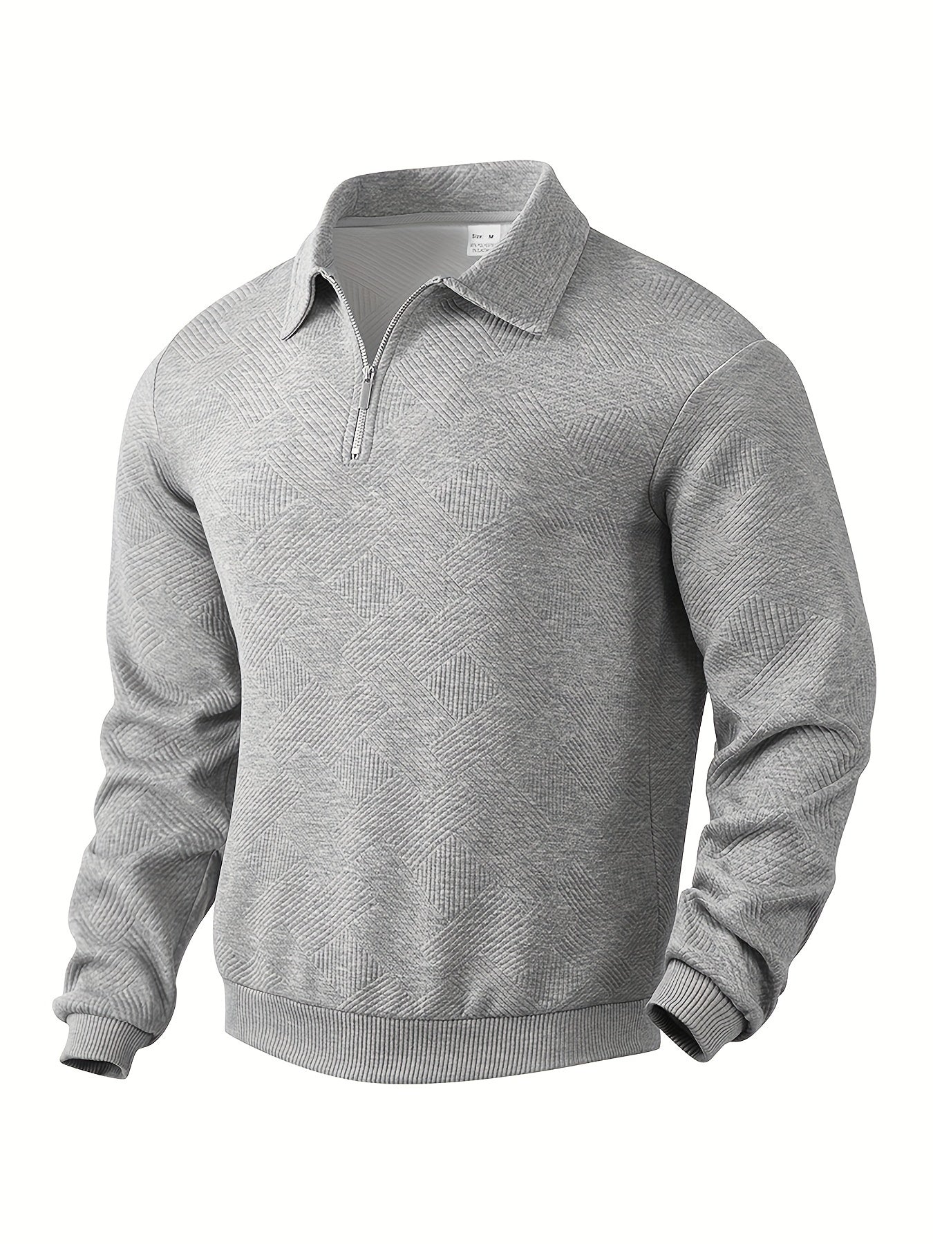 Xavier | Men's Zip Front Sweater