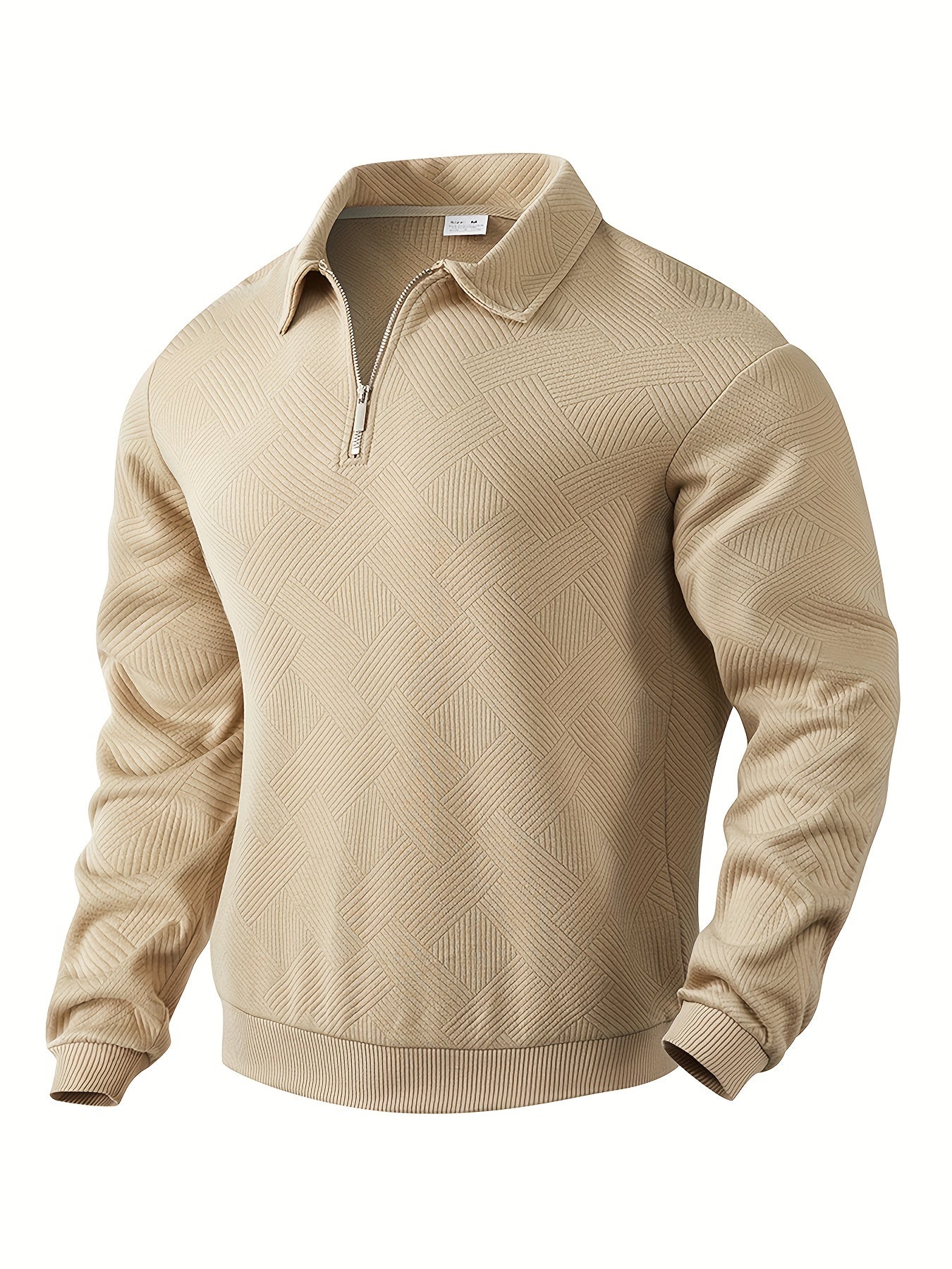 Xavier | Men's Zip Front Sweater