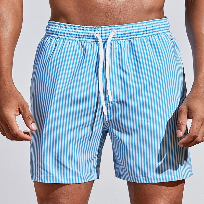 Quick-Dry Men's Swim Trunks