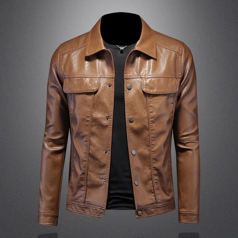 Men's Leather Jacket | Stylish Outerwear