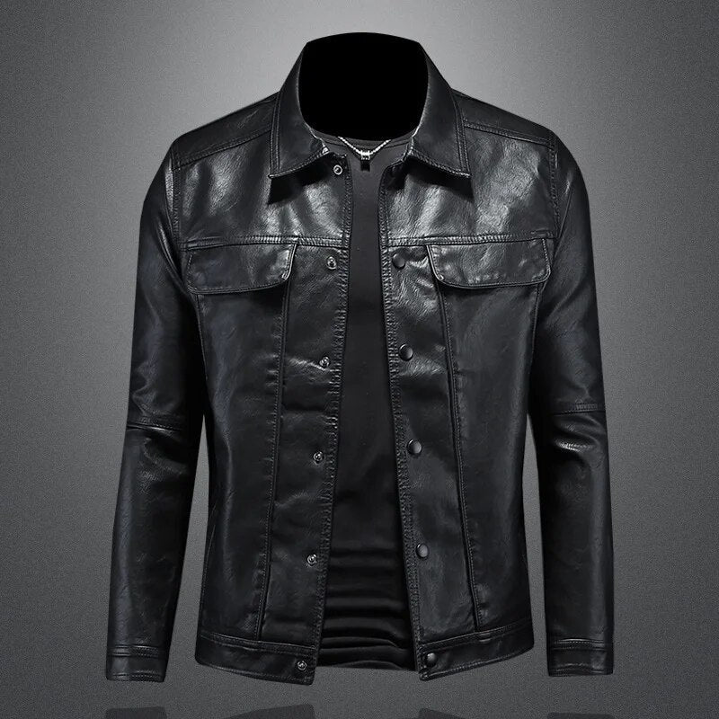 Men's Leather Jacket | Stylish Outerwear