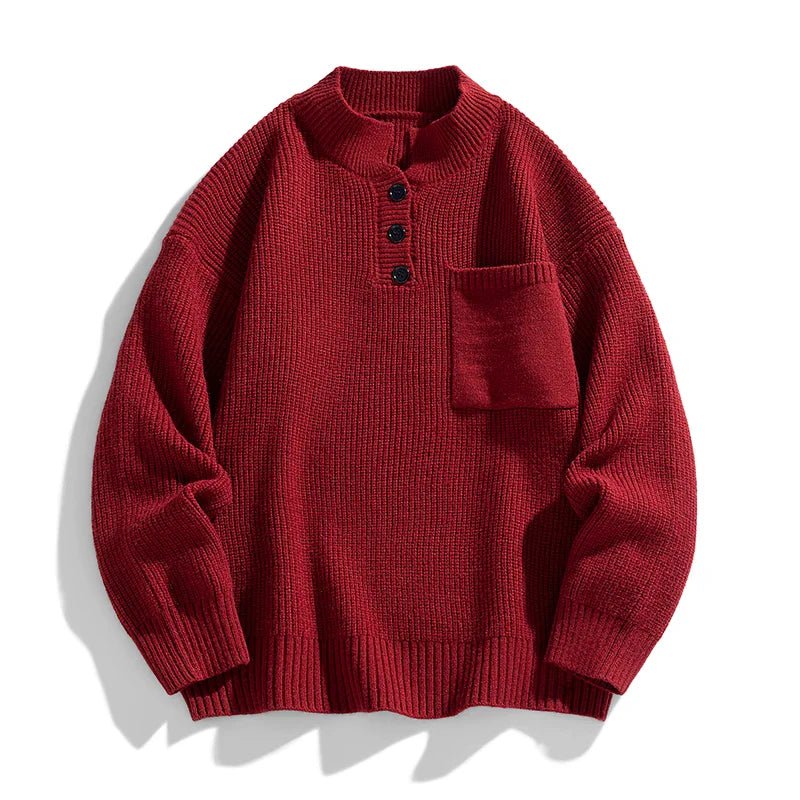 Xavier | Men's Winter Sweater with Pockets