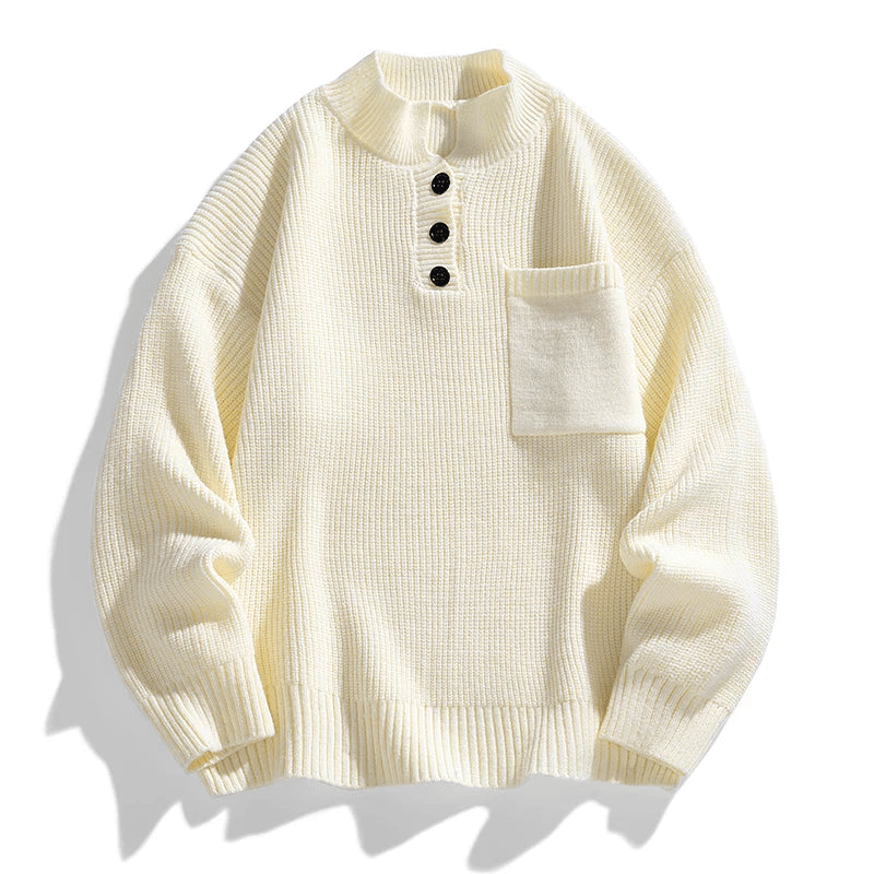 Xavier | Men's Winter Sweater with Pockets