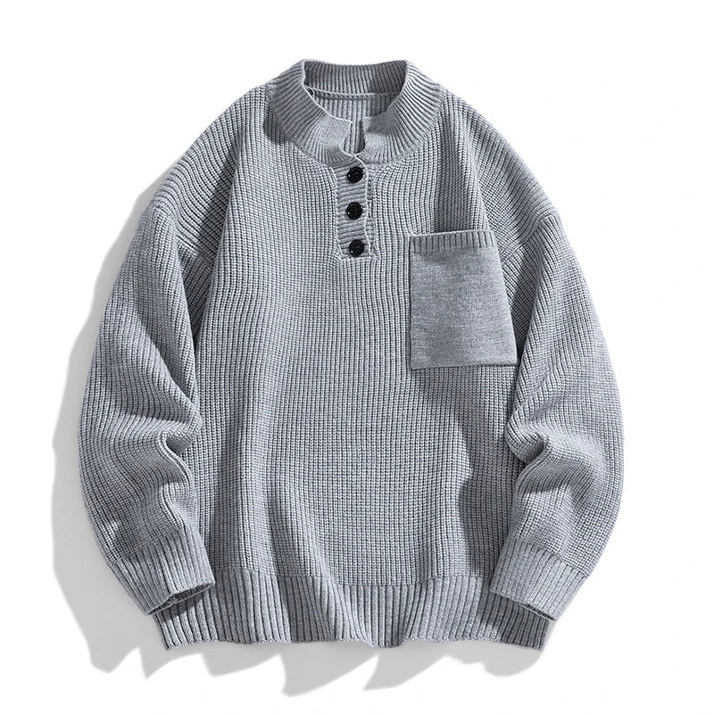 Xavier | Men's Winter Sweater with Pockets