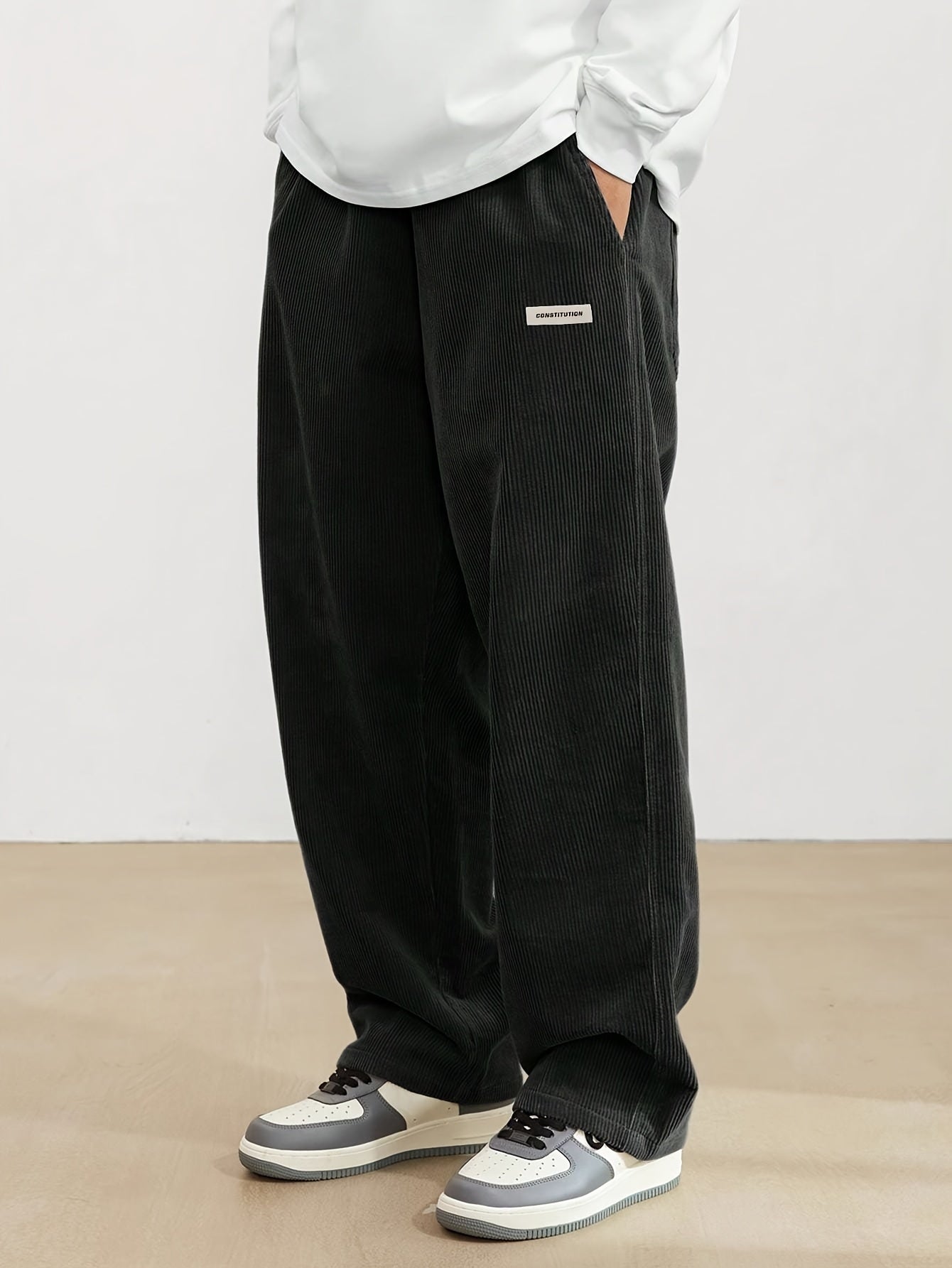 Edward | Loose Fit Corduroy Trousers
