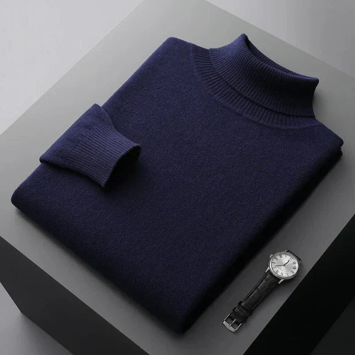 Men's Cashmere Turtleneck Sweater | Premium Quality