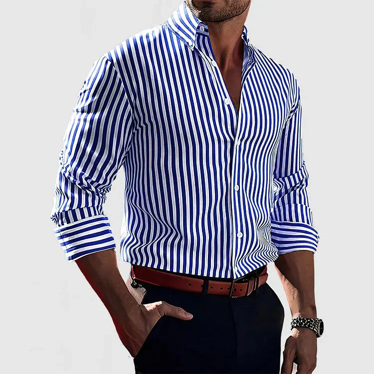 Shirt with Stylish Striped Design