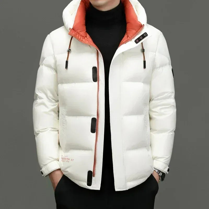 Damian | Men's Waterproof Hooded Winter Jacket