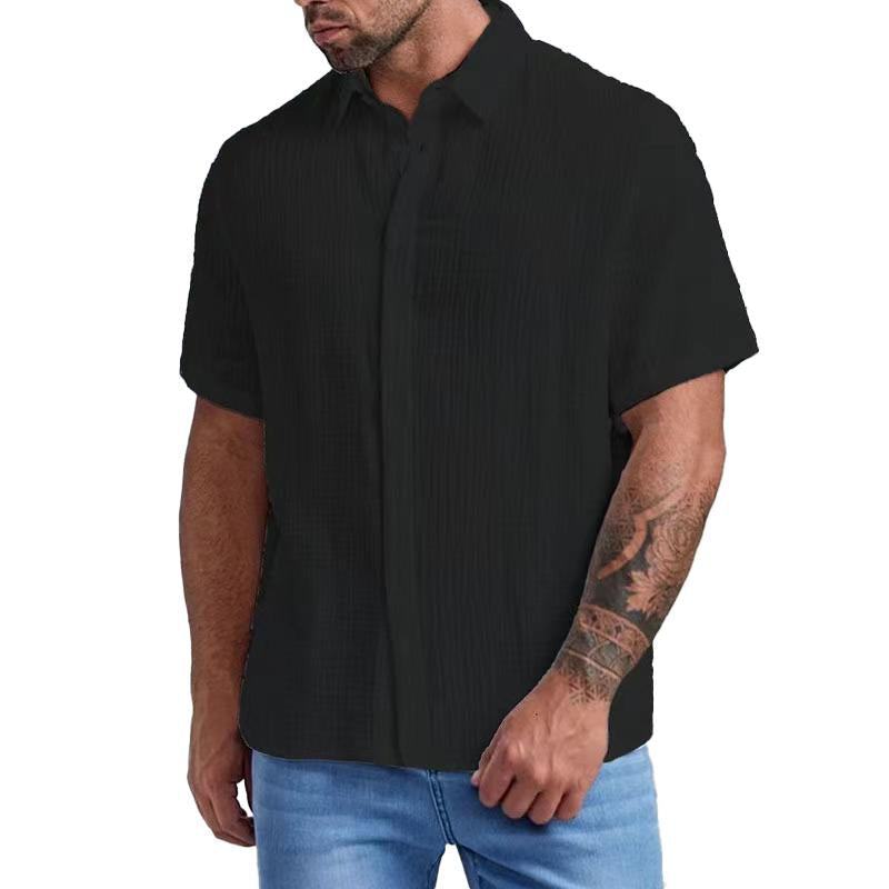 Lightweight Linen Shirt with Tailored Design