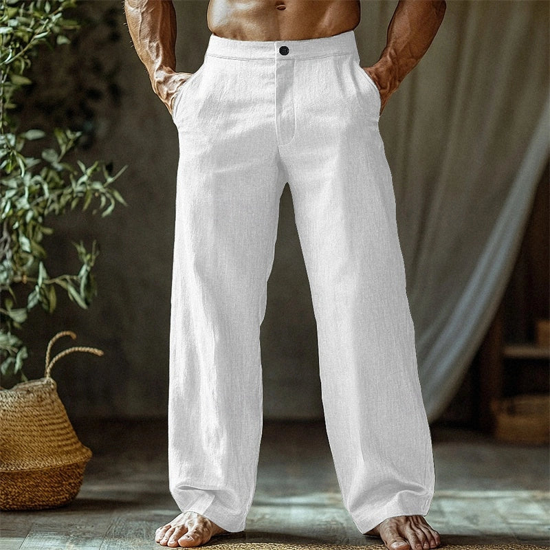 Tristan | Comfortable linen summer trousers